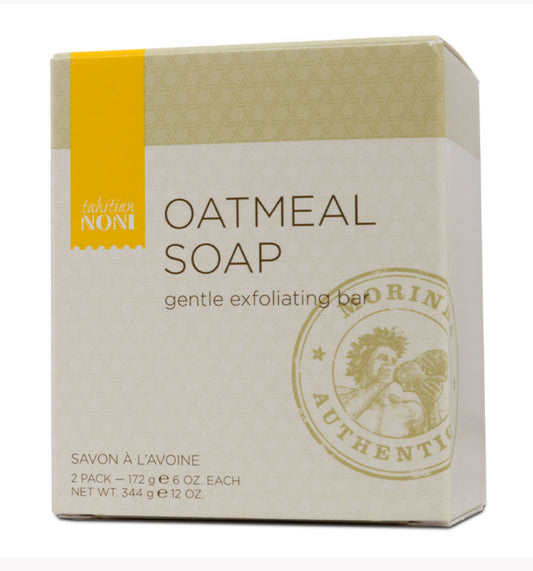 Tahitian Noni Oatmeal Soap (2 bars)