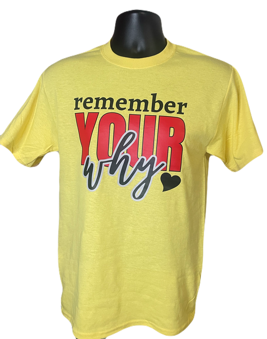 Remember your WHY!